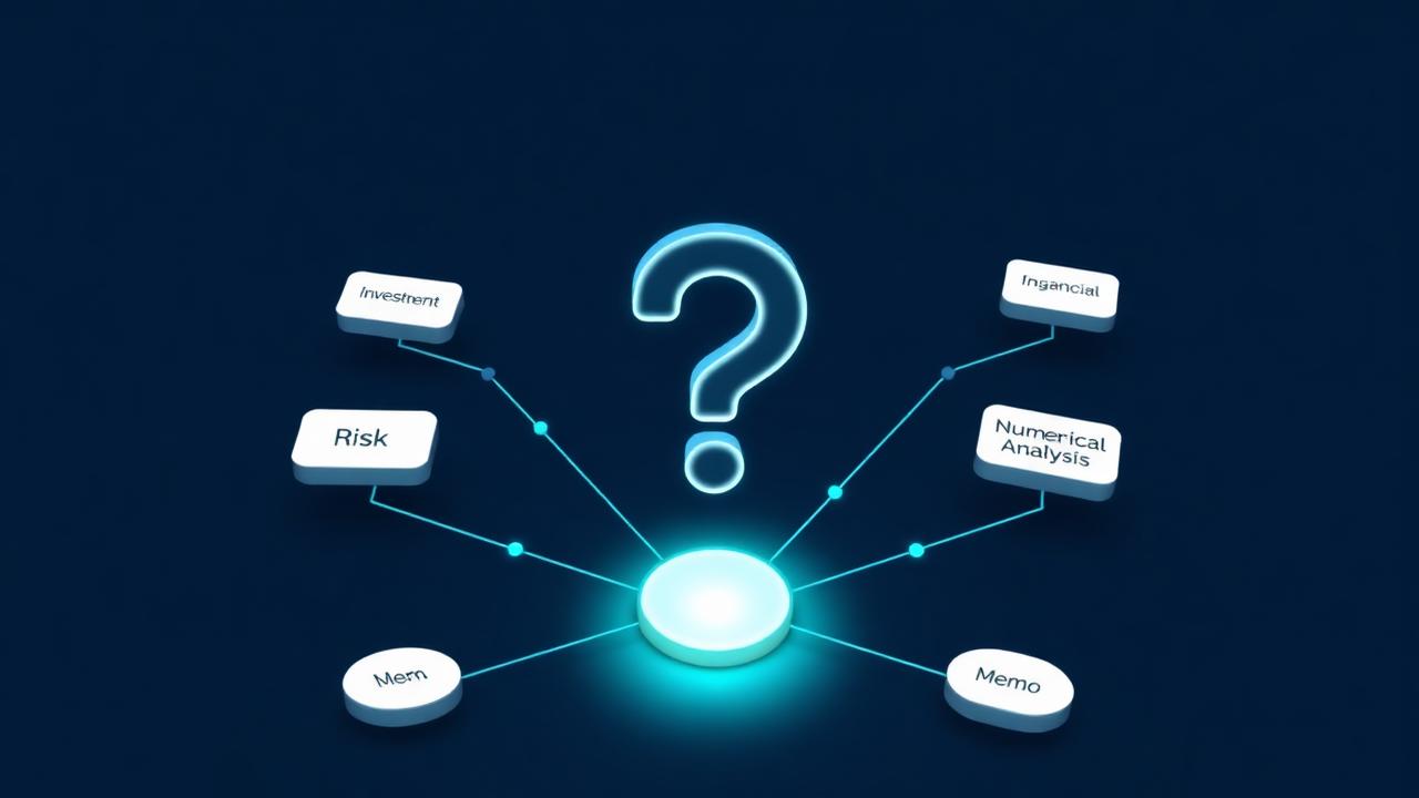 A single question routed to multiple specialised AI expert cards